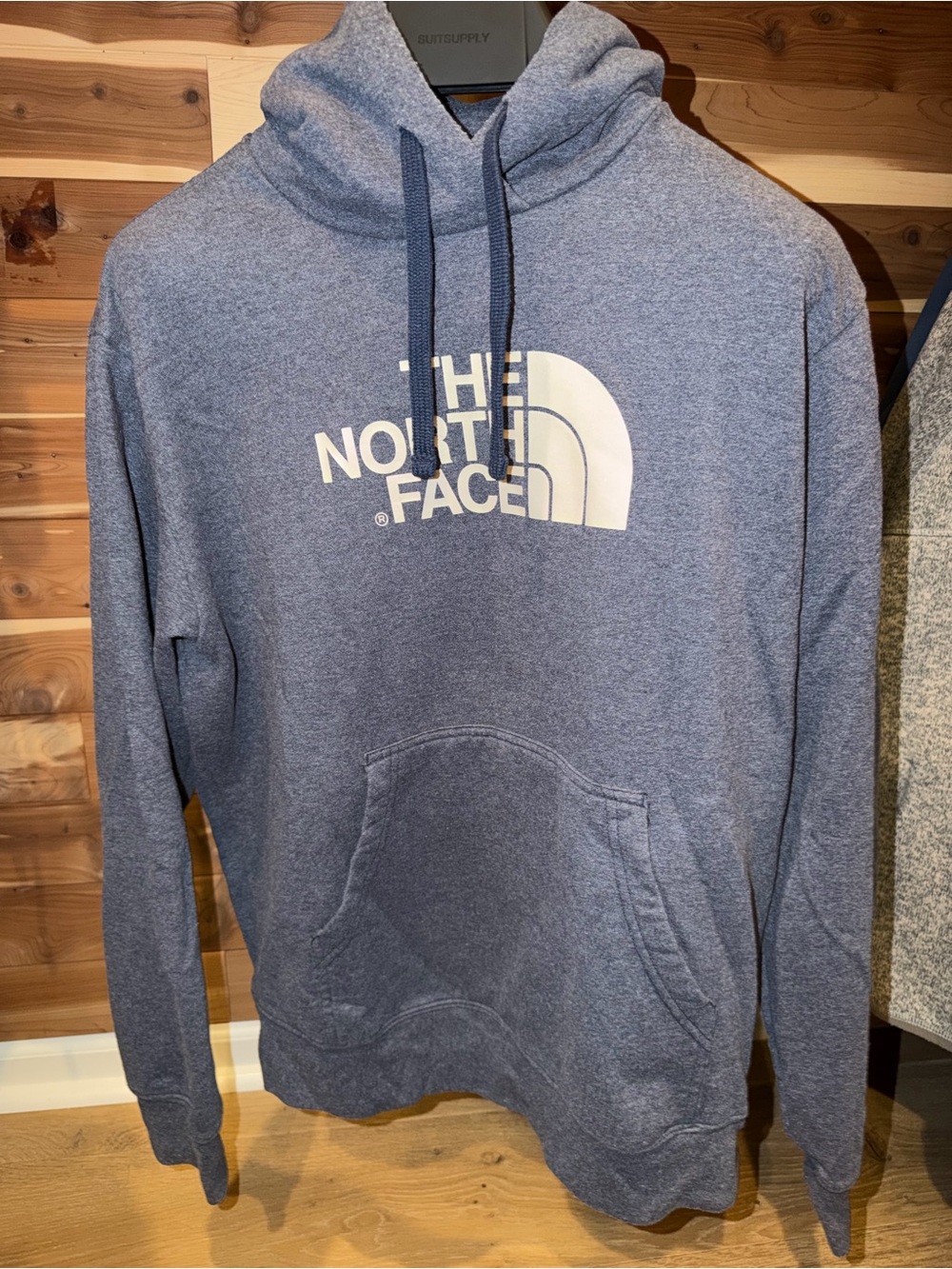 The North Face - Men's Blue Hoodie Sweatshirt